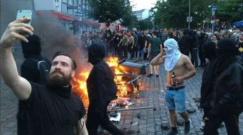 Γερμανός υπουργός Εσωτερικών: Νεοναζί και τζιχαντιστές οι διαδηλωτές του Αμβούργου